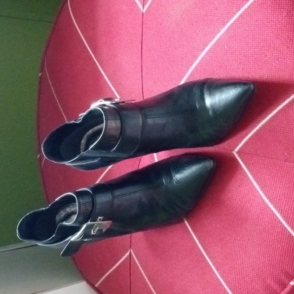 Andrea ankle high heels boots size 7.5 - Picture 2 of 10